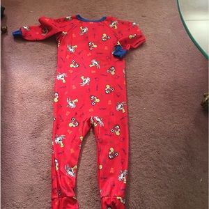 Baby Looney Tunes Sleepers size 6 Tall New